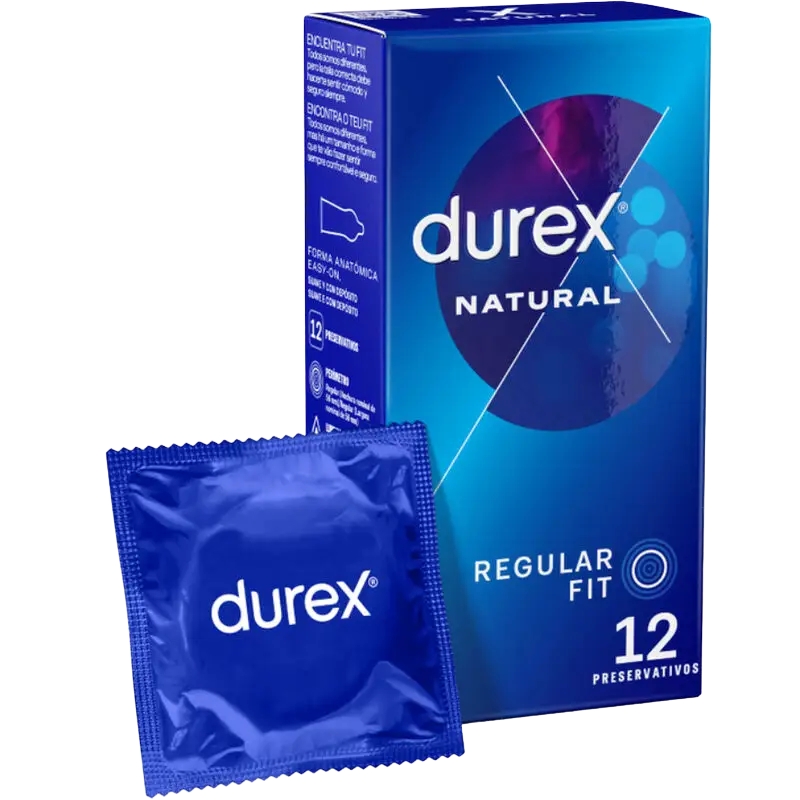 DUREX - NATURAL PLUS 12 UNIDADES