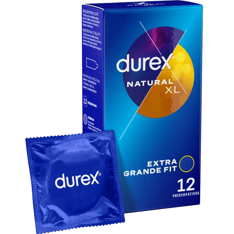 DUREX - NATURAL XL 12 UNIDADES