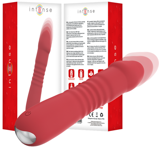 INTENSE - JUNI UP & DOWN 10 VIBRACIONES ROJO