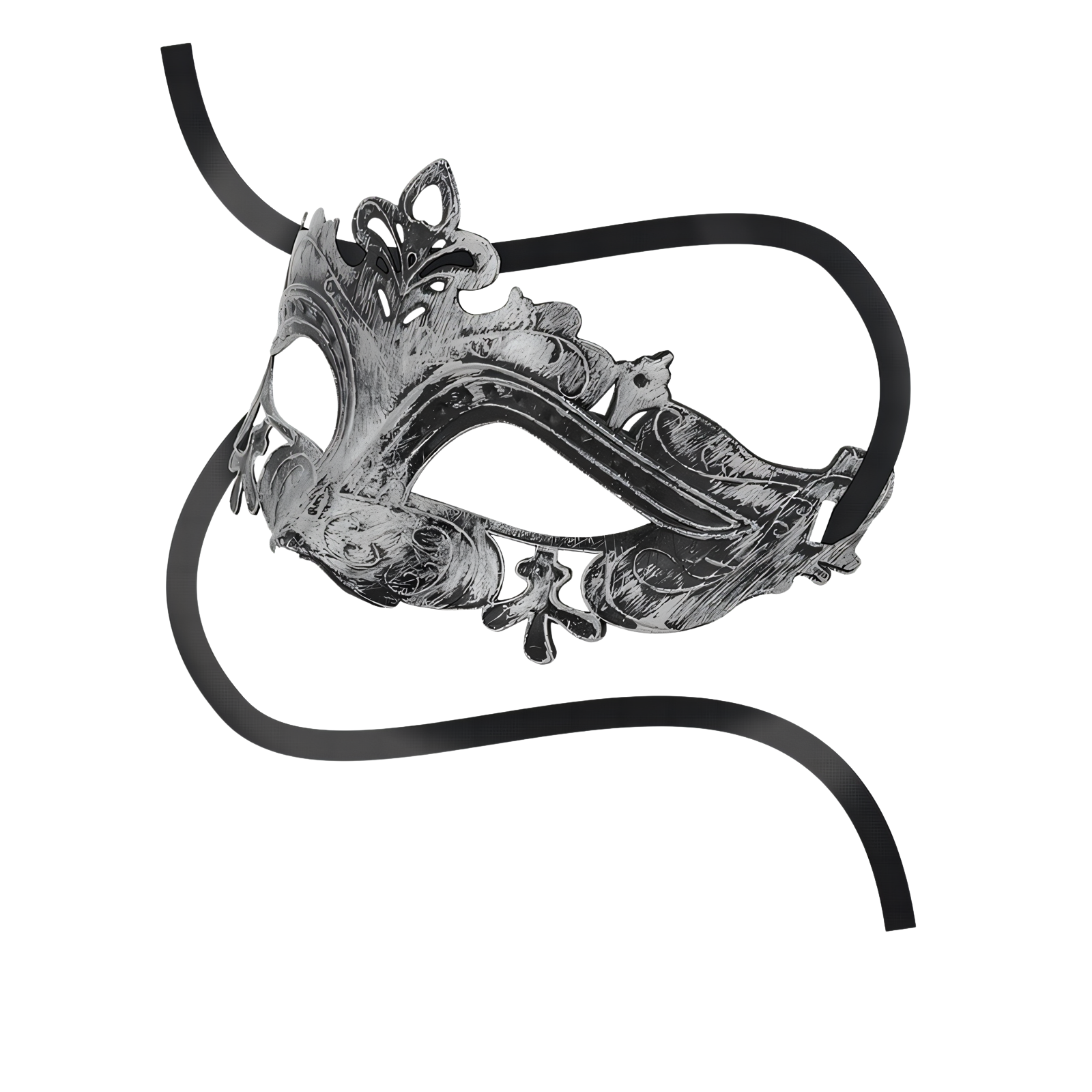 OHMAMA - MASKS ANTIFAZ ESTILO VENECIANO SILVER