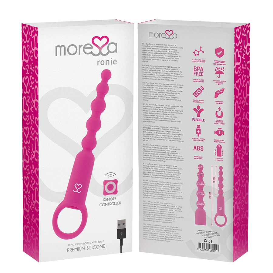 MORESSA - RONIE POTENTE ROSARIO ANAL CONTROL REMOTO  ROSA