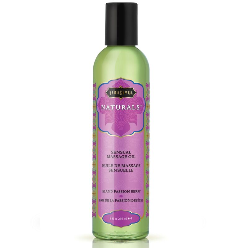 KAMASUTRA - NATUURLIJKE MASSAGEOLIE PASSIEBESSEN 236 ML