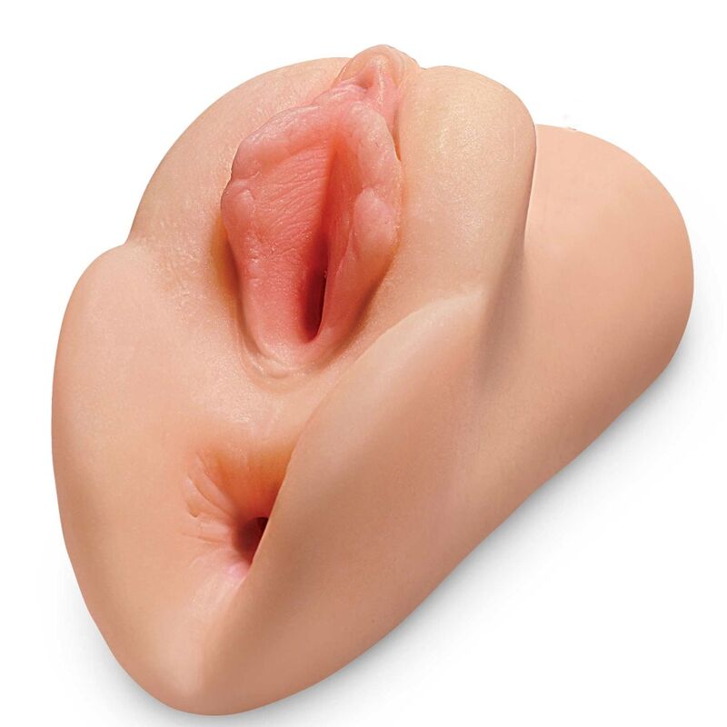 PDX PLUS - PERFECTE DUBBELE PUSSY, NATUURLIJKE VAGINA EN ANUS MASTURBATOR