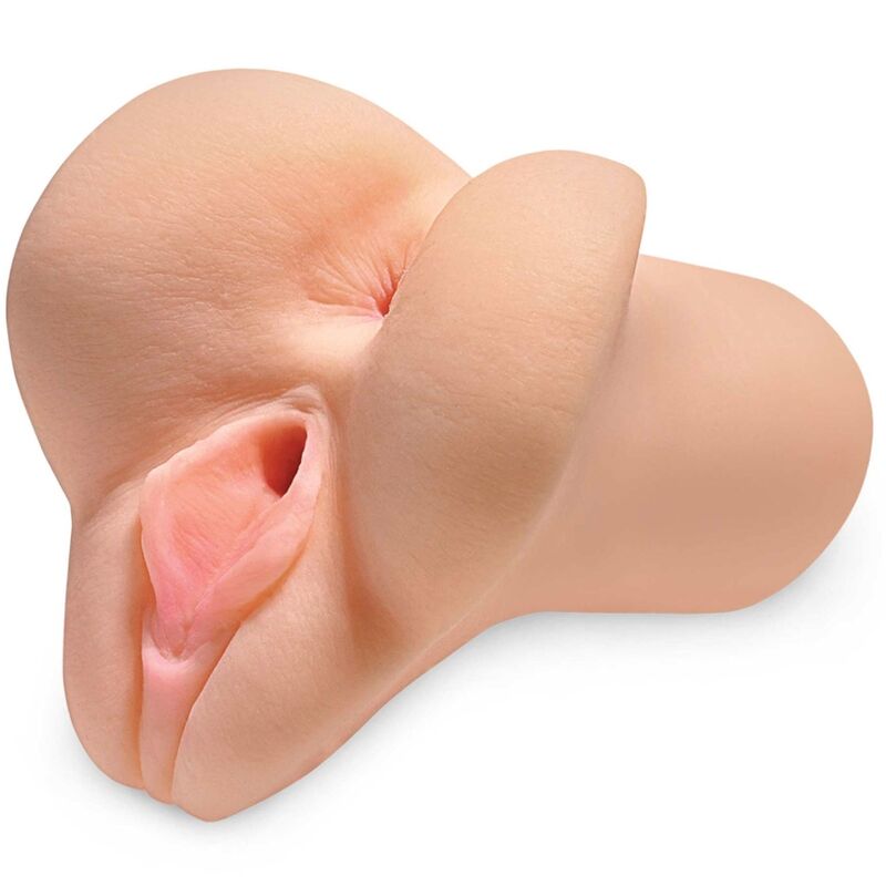 PDX PLUS - KIES JE PLEZIER DUBBELE MASTURBATOR MET LICHTE HUID