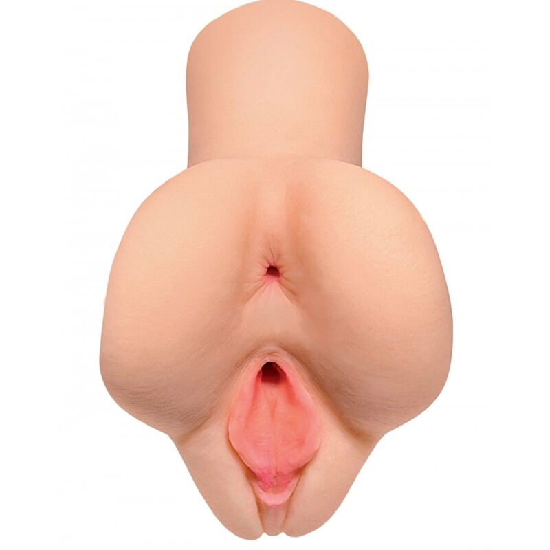 PDX PLUS - KIES JE PLEZIER DUBBELE MASTURBATOR MET LICHTE HUID