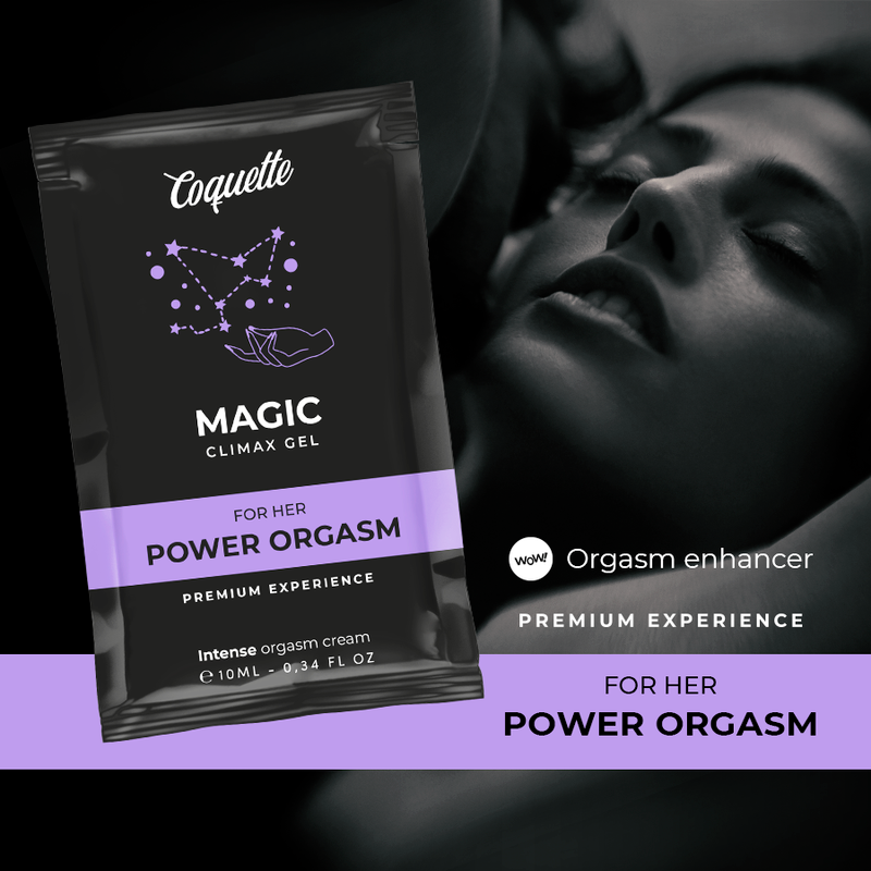 COQUETTE CHIC DESIRE - POCKET MAGIC CLIMAX GEL VOOR HAAR ORGASME VERSTERKENDE GEL 10 ML