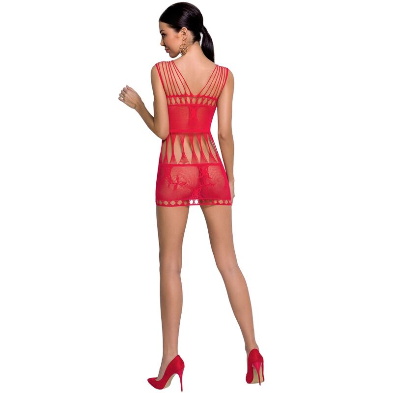 PASSIE - VROUW BS090 BODYSTOCKING ROOD ONE SIZE