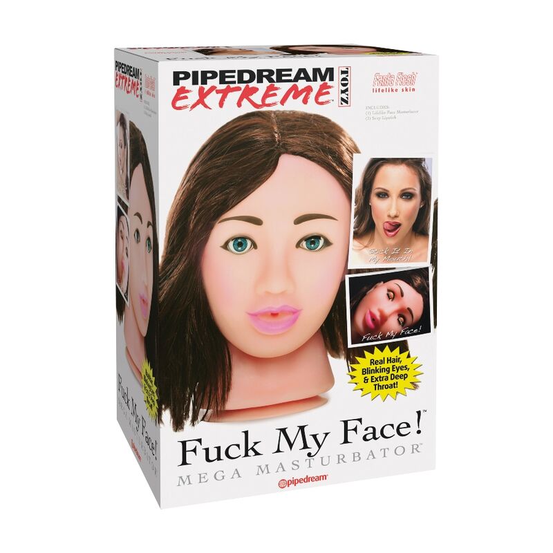 EXTREME TOYZ - NEUK ME MEGA MASTURBATOR BRUIN GEZICHT