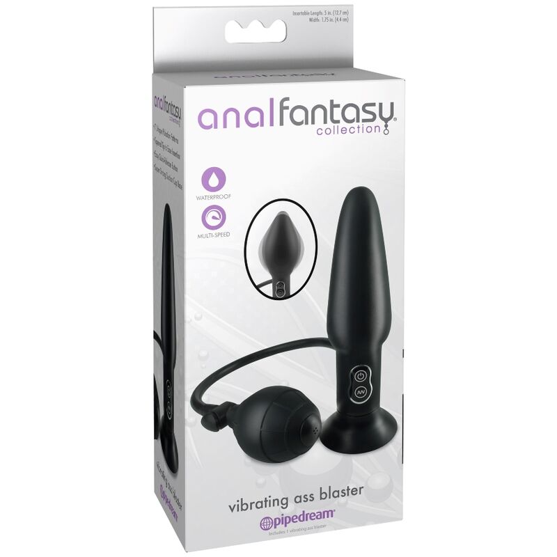 ANAL FANTASY - OPBLAASBARE TRILLENDE PLUG