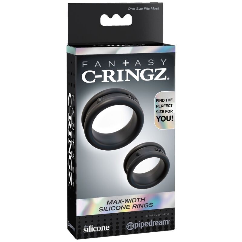 FANTASY C-RINGZ - MAXIMALE BREEDTE SILICONEN RINGEN