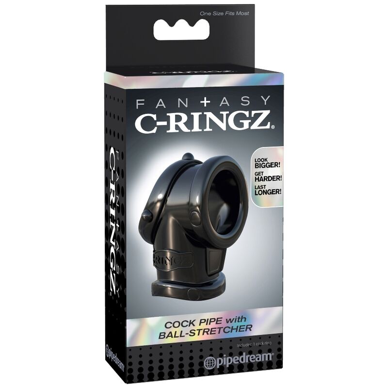 FANTASY C-RINGZ - HANGPIJP MET BALSTRECHT