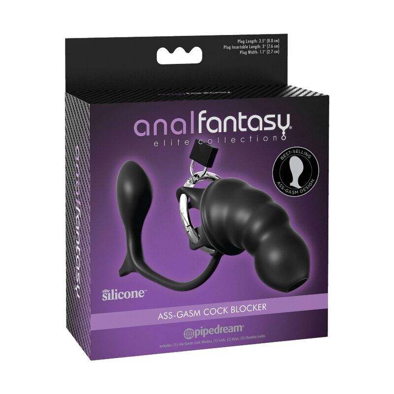 ANAL FANTASY ELITE COLLECTIE - ASS-GASM COCK BLOCKER