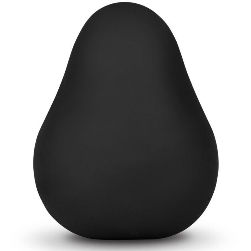 G-VIBE - HERBRUIKBARE GETEXTUREERDE MASTURBATOR EGG BLACK