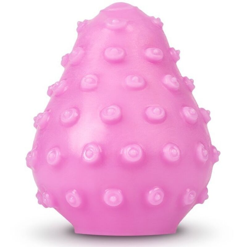 G-VIBE - HERBRUIKBARE GETEXTUREERDE ROZE MASTURBATOR-EI