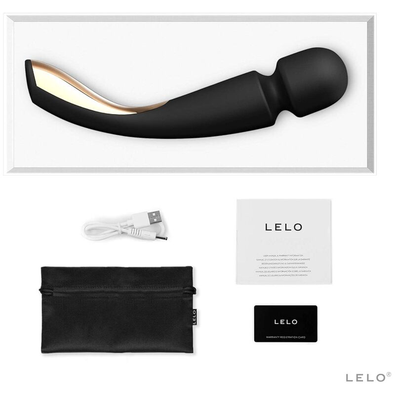 LELO - SMART MEDIUM WAND 2 ZWART MASSAGER