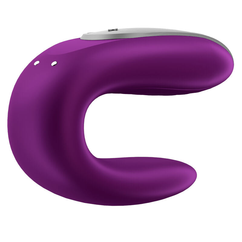 SATISFYER - DUBBEL PLEZIER PARTNER LILAC VIBRATOR