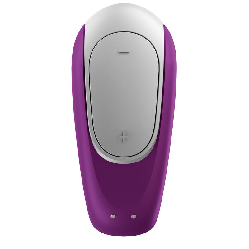 SATISFYER - DUBBEL PLEZIER PARTNER LILAC VIBRATOR