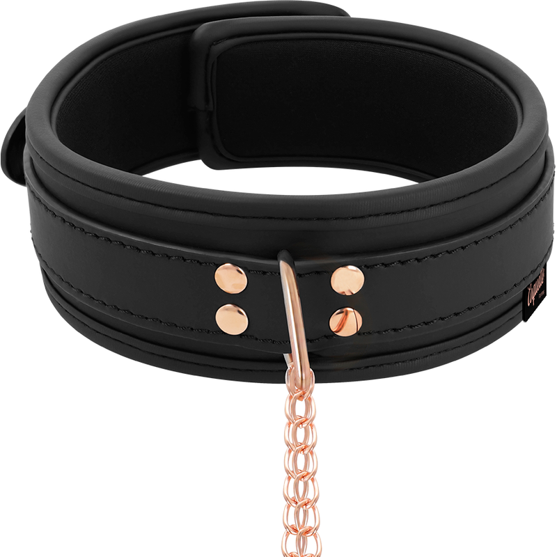 COQUETTE CHIC DESIRE - FANTASIE KETTING MET TEPELKLEMMEN MET NEOPREEN VOERING