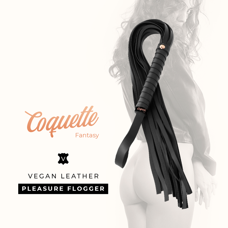 COQUETTE CHIC DESIRE – fantasie vegan leren zweep