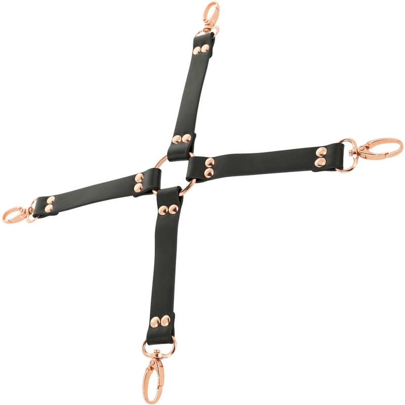 COQUETTE CHIC DESIRE - FANTASY HOG TIE VEGAN LEER