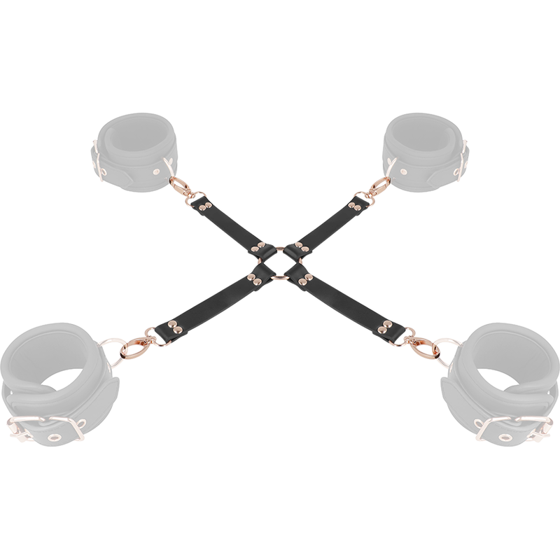 COQUETTE CHIC DESIRE - FANTASY HOG TIE VEGAN LEER