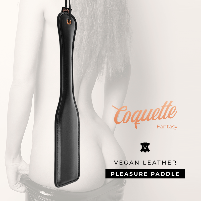 COQUETTE CHIC DESIRE – fantasy vegan leren paddle