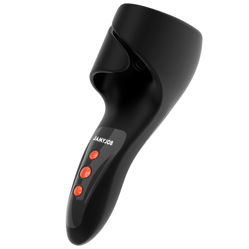 JAMYJOB - PULSERENDE MASTURBATOR MET VIBRATIE- EN PULSATIESTANDEN