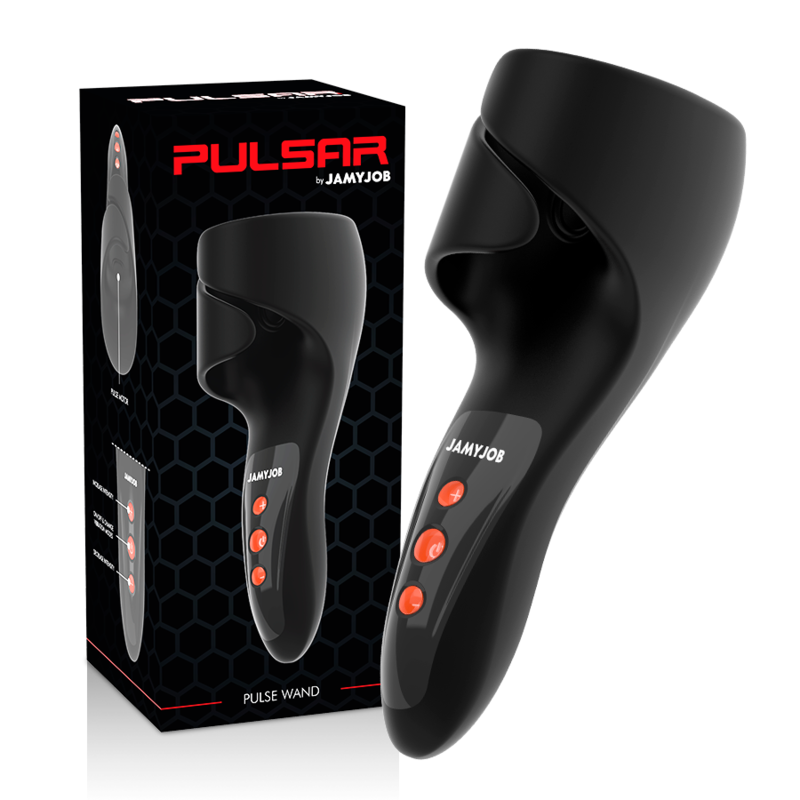 JAMYJOB - PULSERENDE MASTURBATOR MET VIBRATIE- EN PULSATIESTANDEN