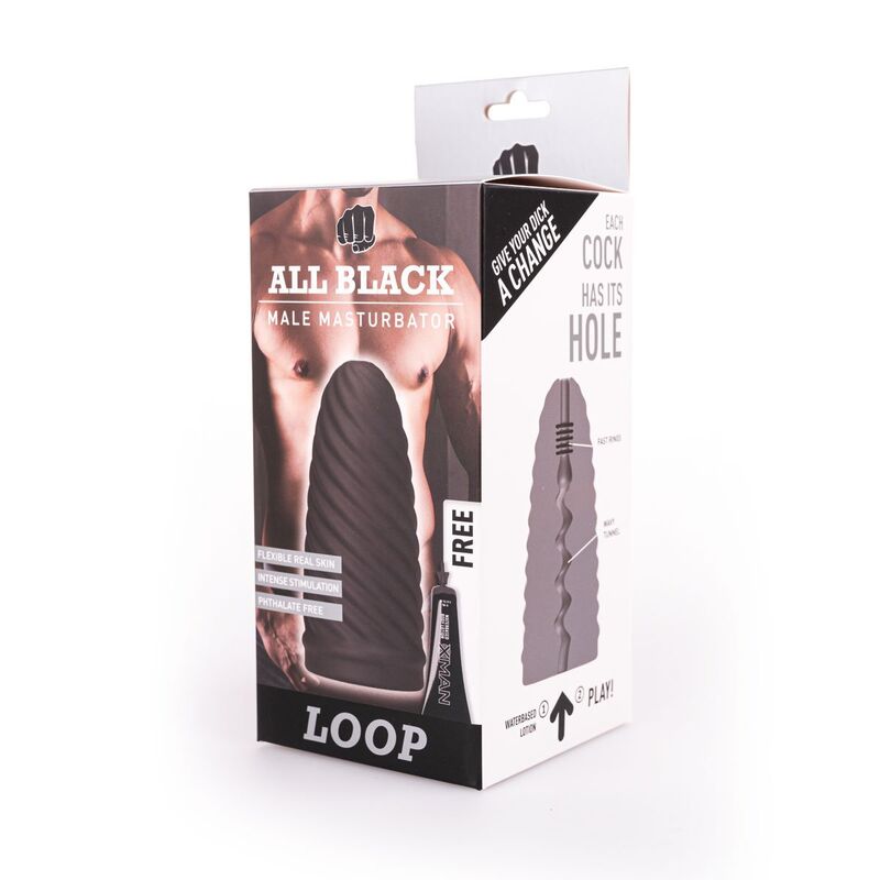 HELEMAAL ZWART - LOOP MASTURBATOR MODEL 1