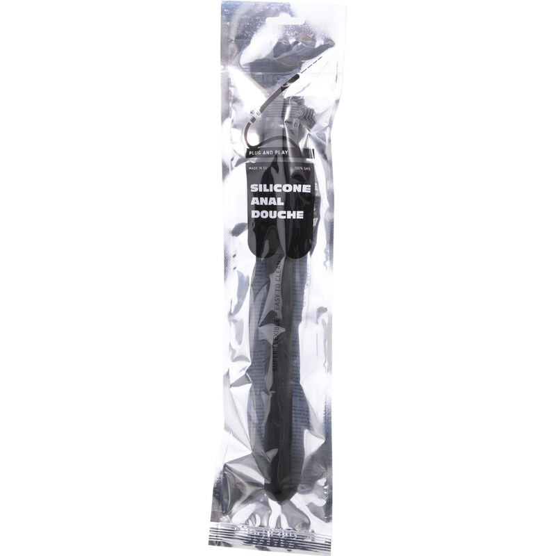 ALL BLACK - SILICONEN ANALE DOUCHE 27 CM