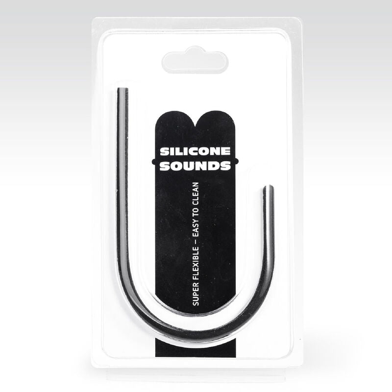 HELEMAAL ZWART - 8MM SILICONEN URETHRAL SONDE