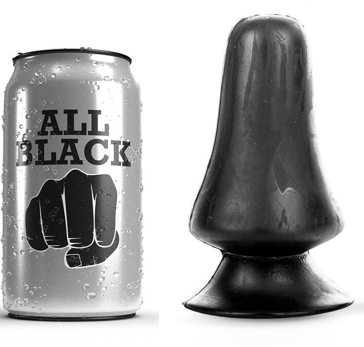 ALL BLACK - ANAAL PLUG 12 CM