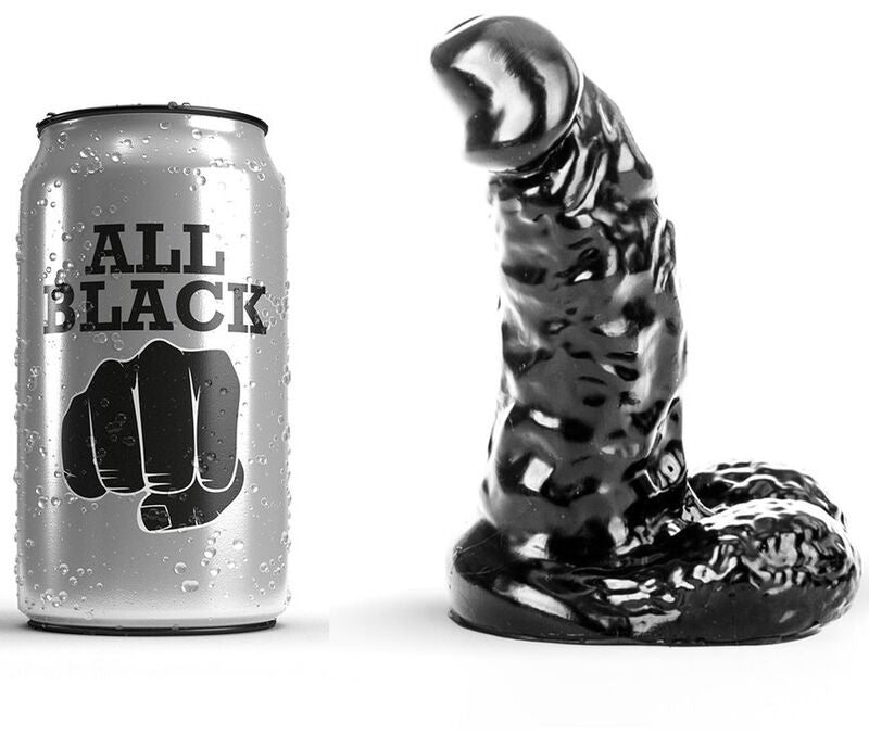 HELEMAAL ZWART - 13 CM DILDO