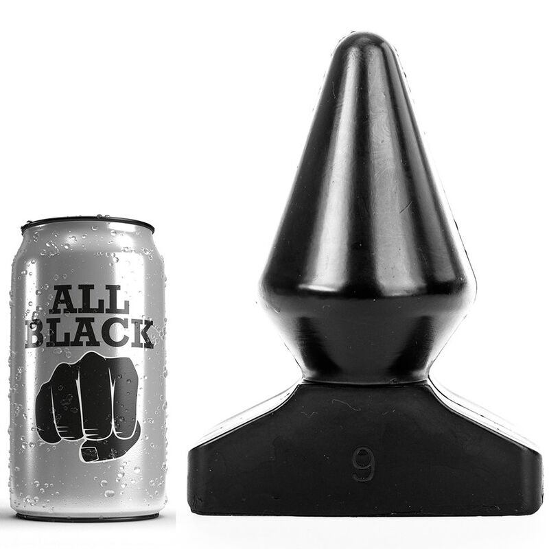ALL BLACK - ANAAL PLUG 18,5 CM