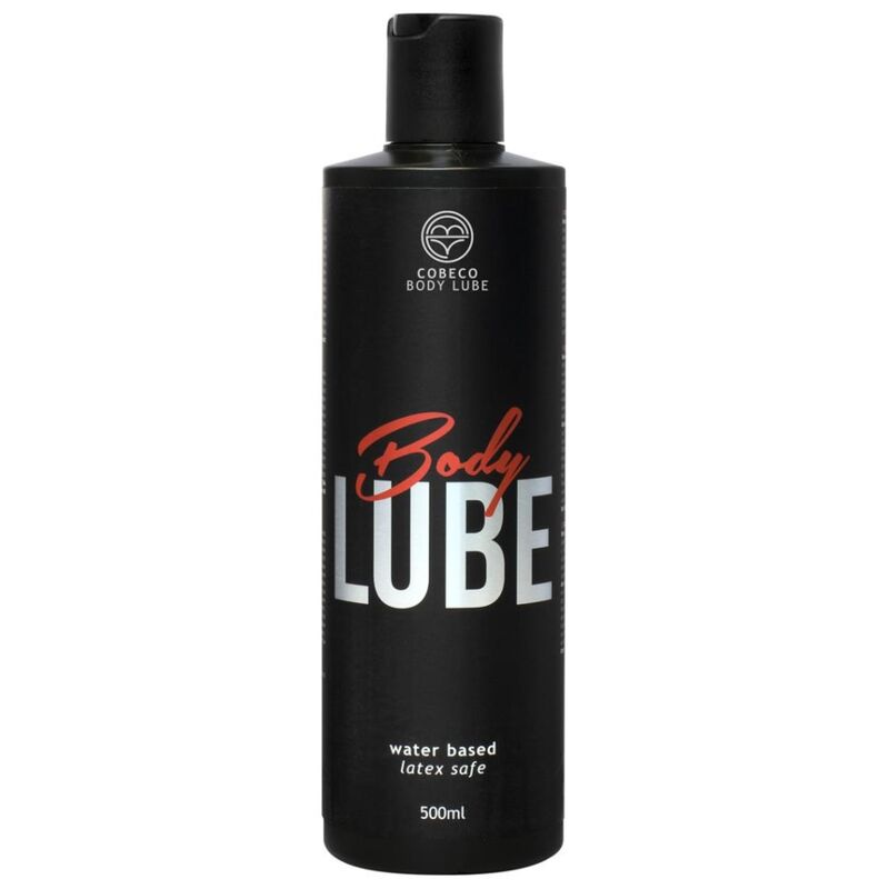COBECO - BODYLUBE WATERGEBASEERD LATEX VEILIG LICHAAMSMIDDEL GLIJMIDDEL 500 ML