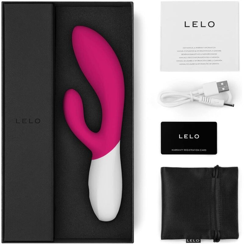 LELO - INA WAVE 2 LUXE VIBRATOR SPECIALE BEWEGING FUCHSIA
