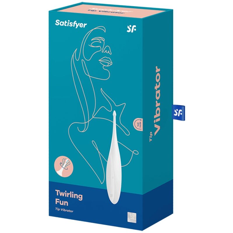 SATISFYER - TWIRLING FUN CLITORALE STIMULATOR WIT