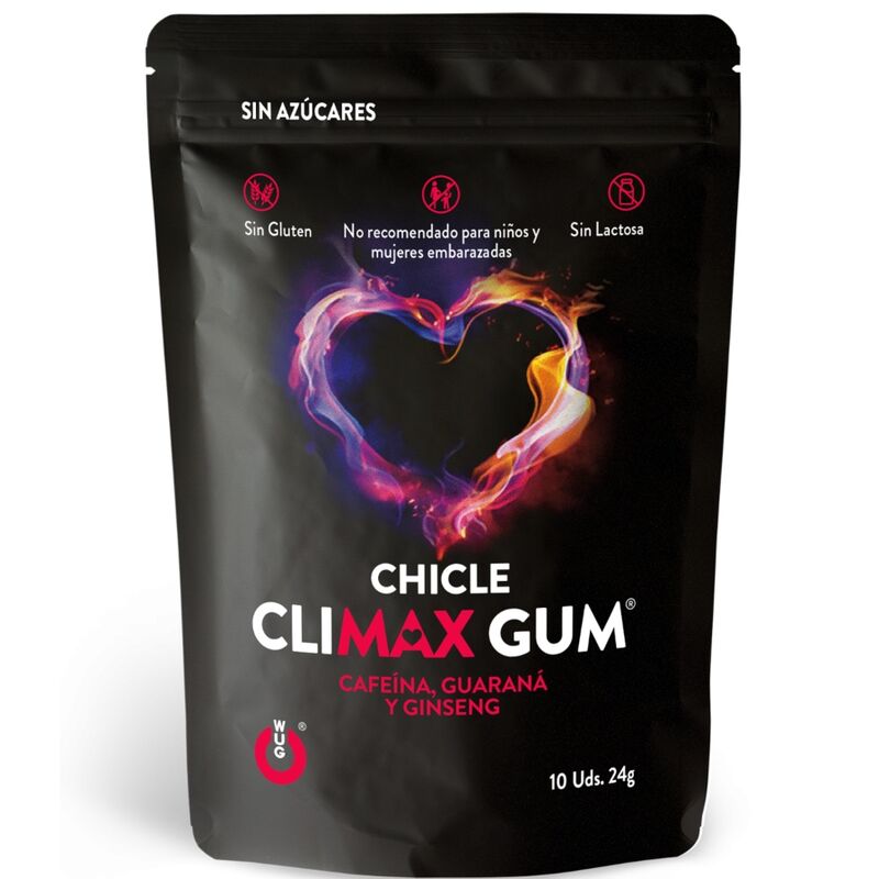 WUG SEX SENSE - CLIMAX KAUWGOM 10 STUKS