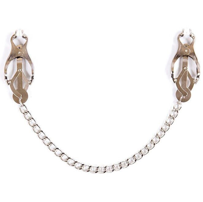 OHMAMA FETISH - METALEN CLIPS MET KETTING