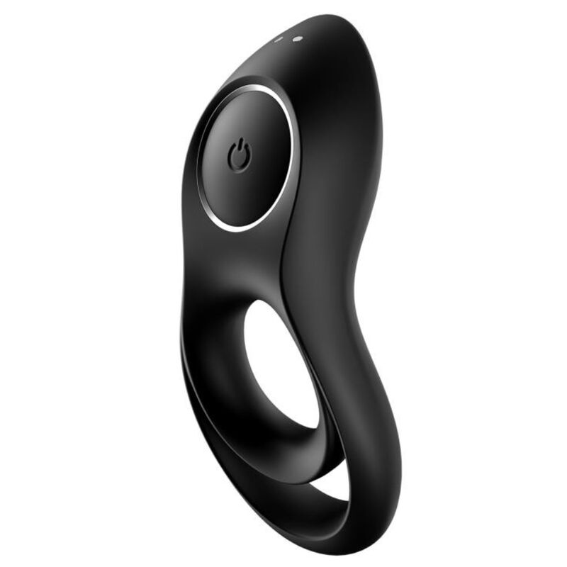 SATISFYER - LEGENDARISCHE DUO ZWARTE VIBRERENDE RING