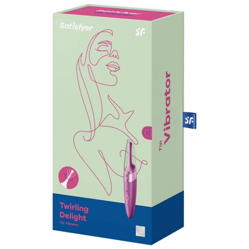 SATISFYER - TWIRLING DELIGHT CLITORALE STIMULATOR PAARS