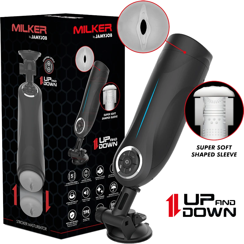 JAMYJOB - MILKER STROKER UP AND DOWN FUNCTION