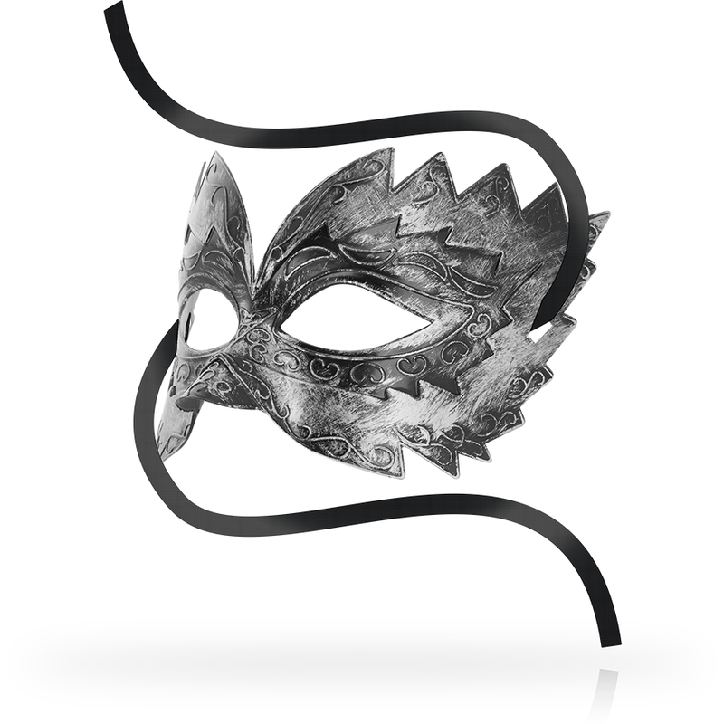 OHMAMA - ANTIZAZ MASKERS VENETIAANSE STIJL ZILVER