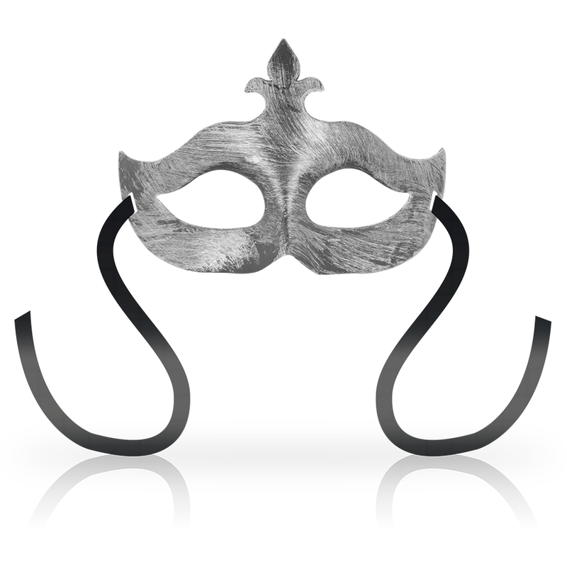 OHMAMA - MASKERS ZILVEREN FLEUR-DE-LIS MASKER