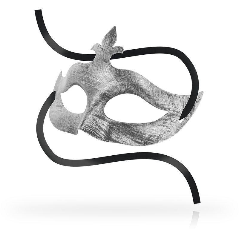 OHMAMA - MASKERS ZILVEREN FLEUR-DE-LIS MASKER