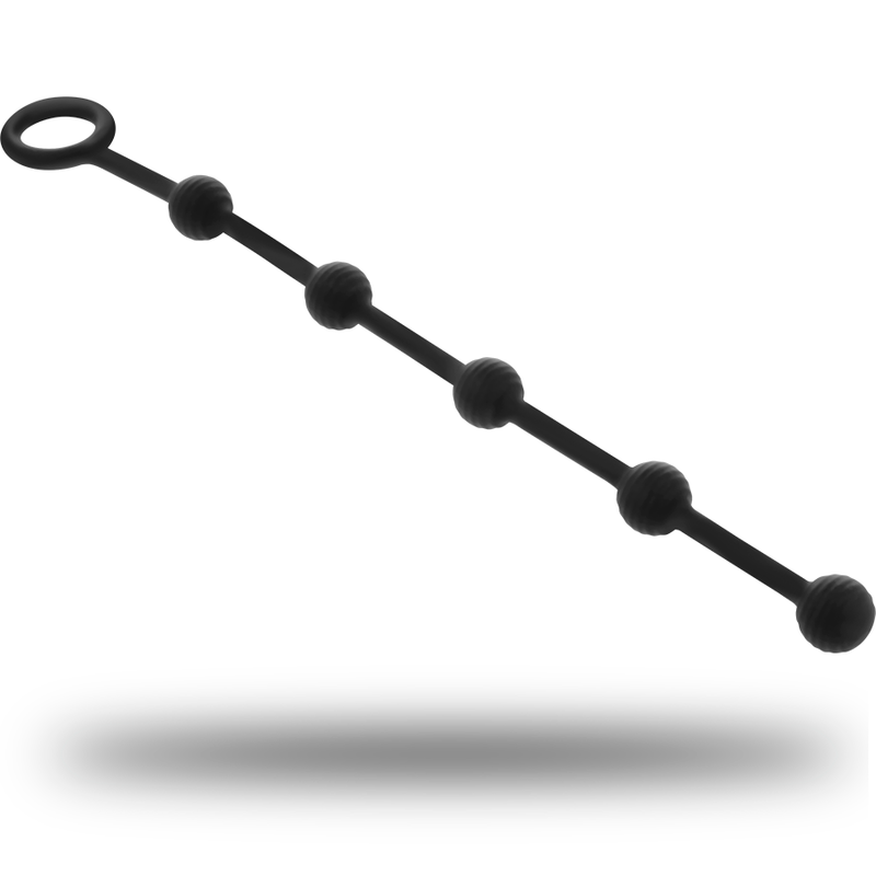 OHMAMA - SILICONEN ANAALKETTING 23 CM
