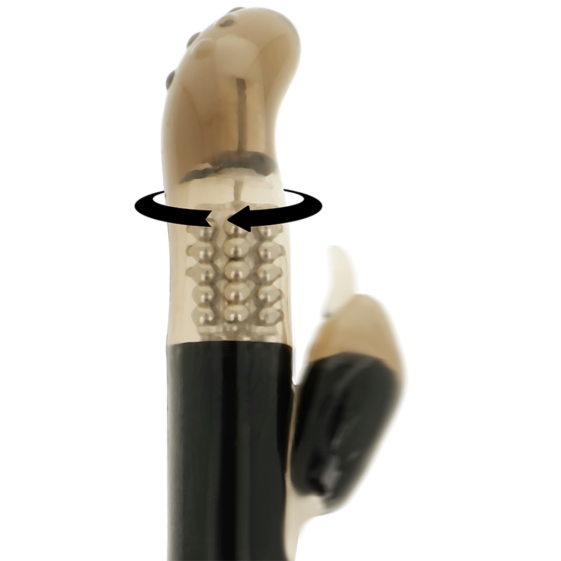 OHMAMA - ROTERENDE VIBRATOR MET CLITORALE STIMULATOR DOLPHIN