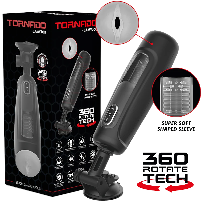 JAMYJOB - TORNADO 360 ROTATE TECH STROKER