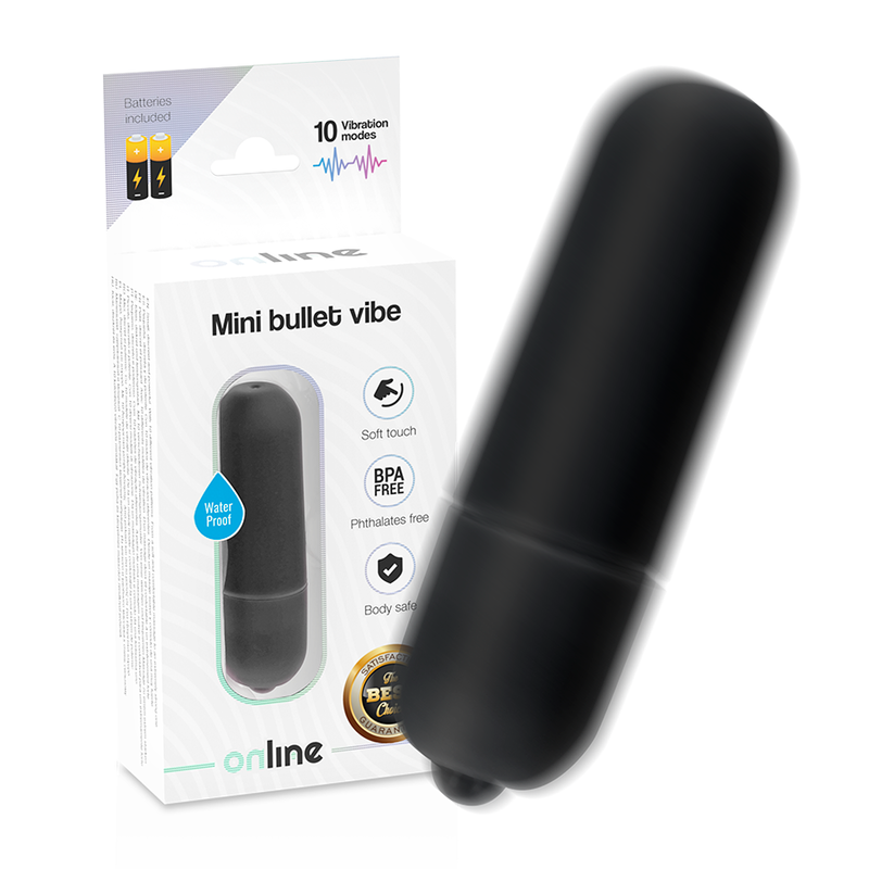 ONLINE - MINI TRILLENDE KOGEL ZWART