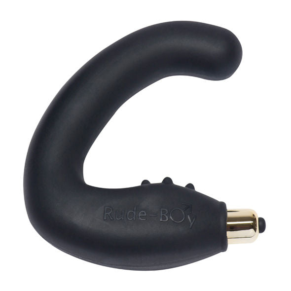 ROCKS-OFF - RUDE-BOY MANNELIJKE G-SPOT MASSAGER 7 V ZWART 